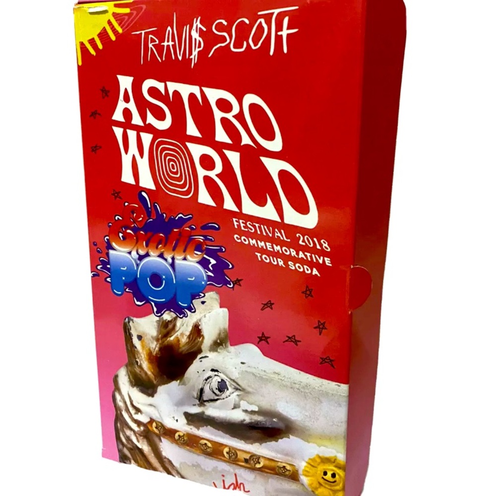 Astro world 2018 commemorative soda